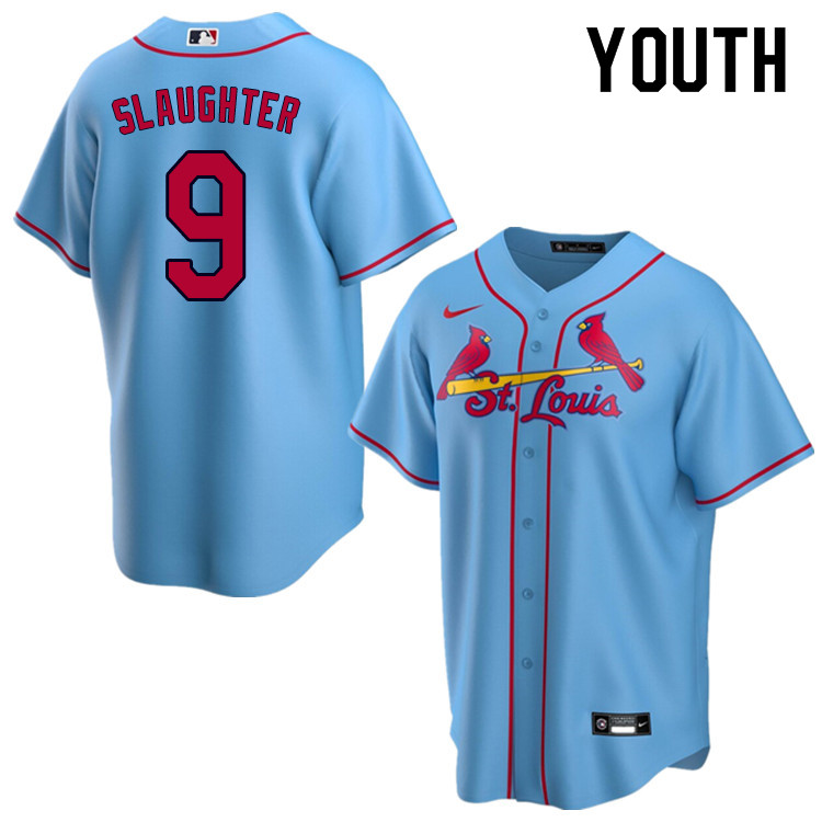 Nike Youth #9 Enos Slaughter St.Louis Cardinals Baseball Jerseys Sale-Blue